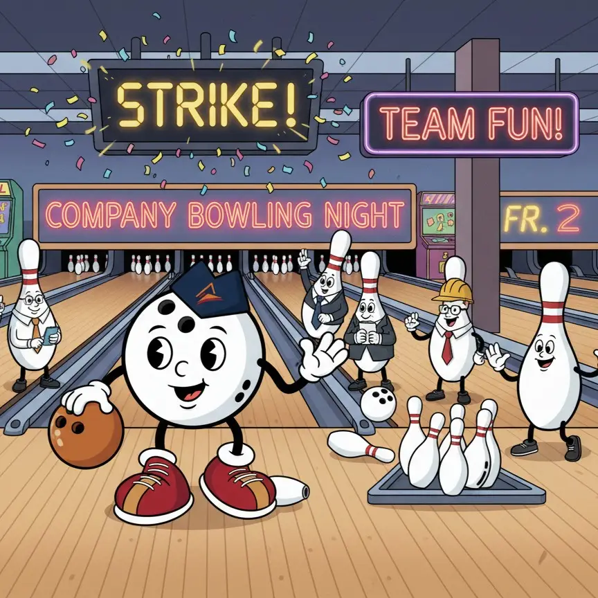 Firmencup bei Delta Bowling