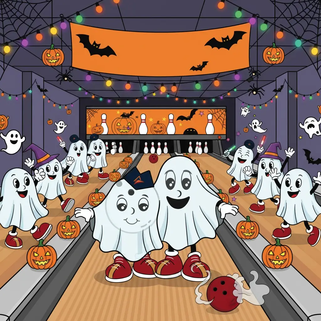 Halloweenparty im Delta Bowling